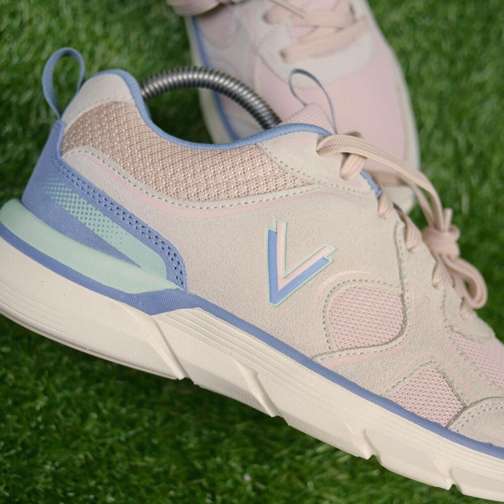 Vionic Walk Parkside Sneaker โ Cameo Rose Suede โ Women's Size 10 - Picture 6 of 8